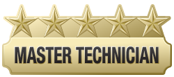5-Star Certified Master Technician badge