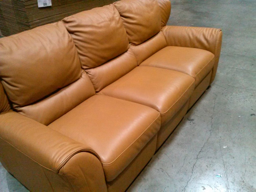 Same sofa after Chem-Dry cleaning